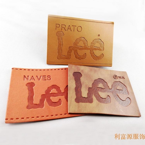 厂家直销真皮皮标、头层皮皮标、二层皮皮标